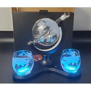 Kollea Whiskey Decanter Set, IOB **NEVER USED**